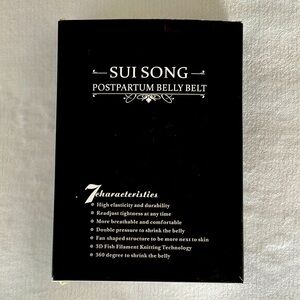 Postpartum belly belt